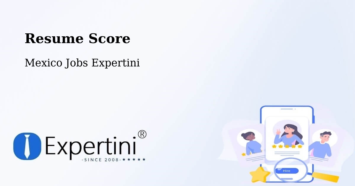 Resume Score & Job Description Match Tool – Solima - Mexico Jobs Expertini
