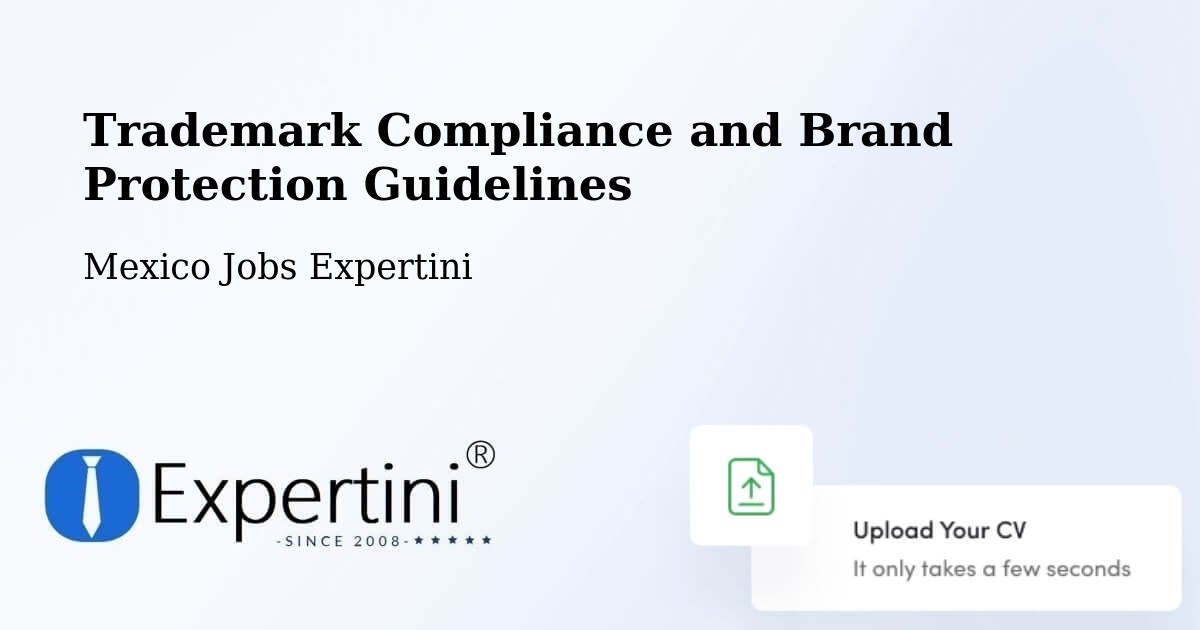 Trademark & Brand Protection Guidelines – Solima - Mexico Jobs Expertini