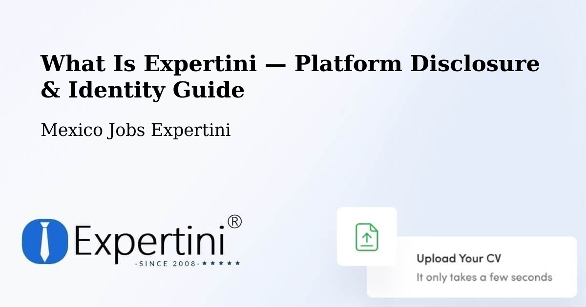 What Is Expertini — Platform Disclosure & Identity Guide – Solima